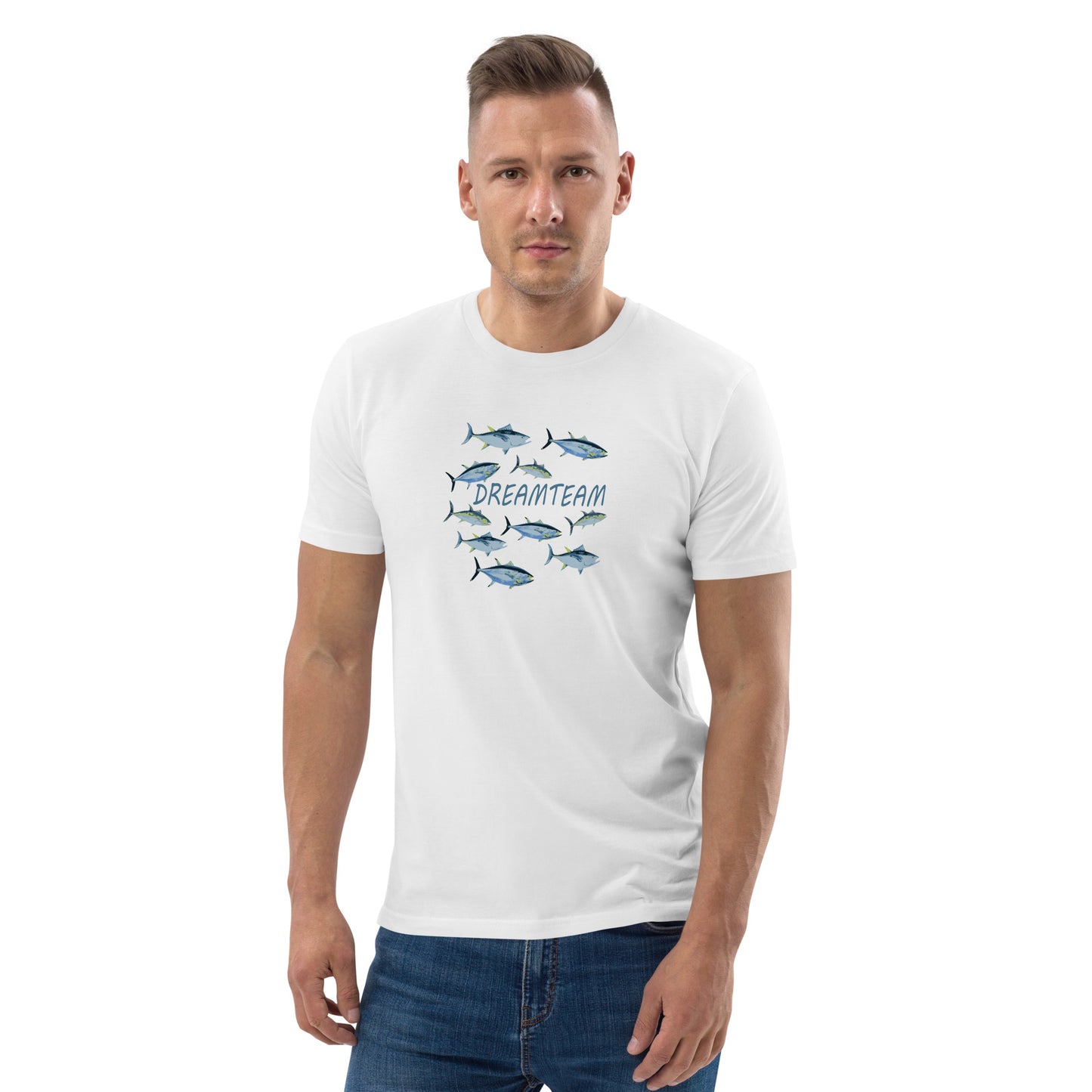 Bluefin Tuna Unisex organic cotton t-shirt