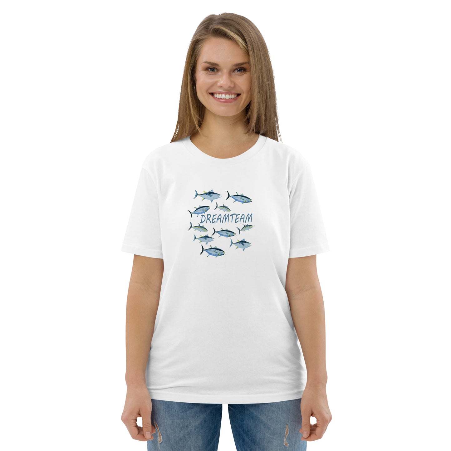 Bluefin Tuna Unisex organic cotton t-shirt