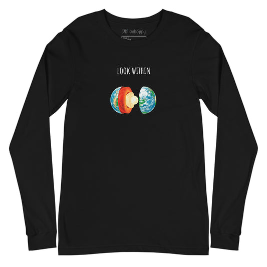 Earth's Layers Unisex Long Sleeve Tee