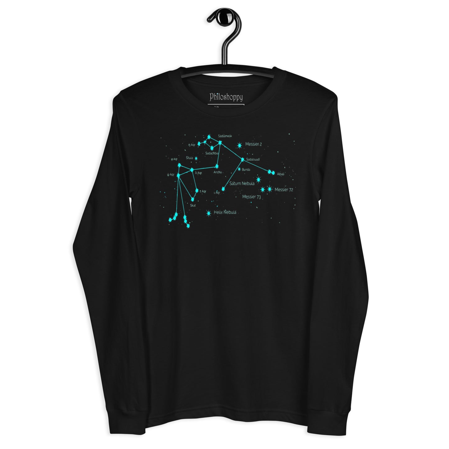 Aquarius Constellation Unisex Long Sleeve Tee