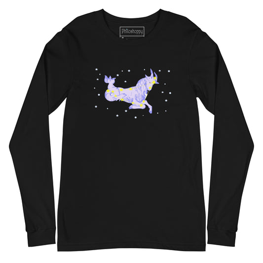 Capricornus Constellation Unisex Long Sleeve Tee