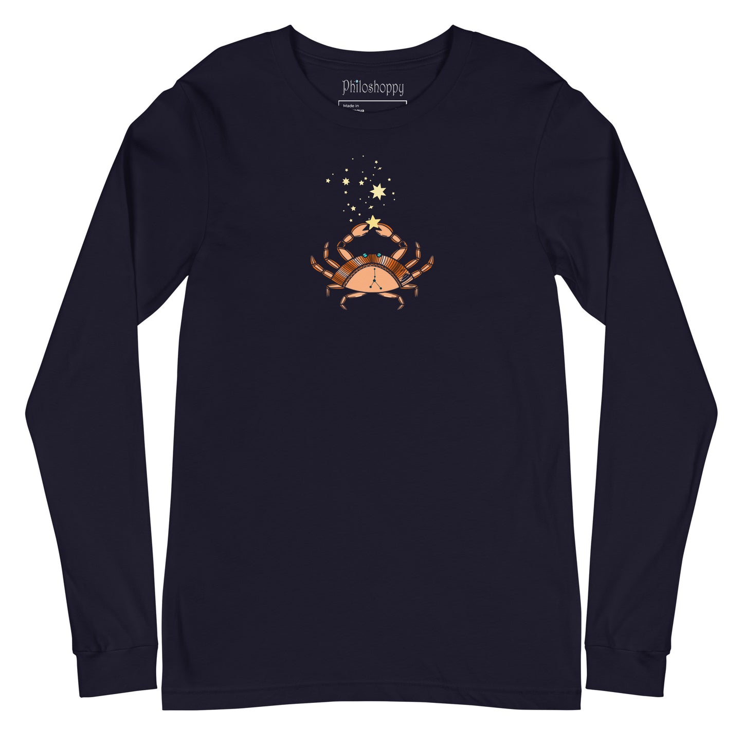 Cancer Constellation Unisex Long Sleeve Tee