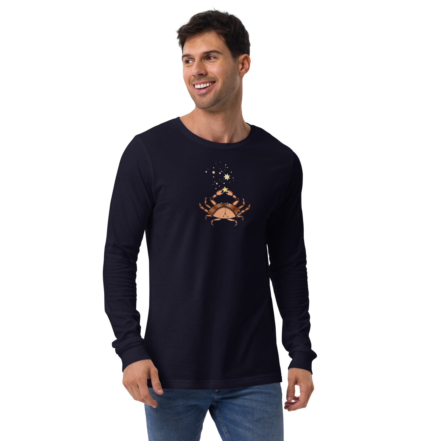 Cancer Constellation Unisex Long Sleeve Tee