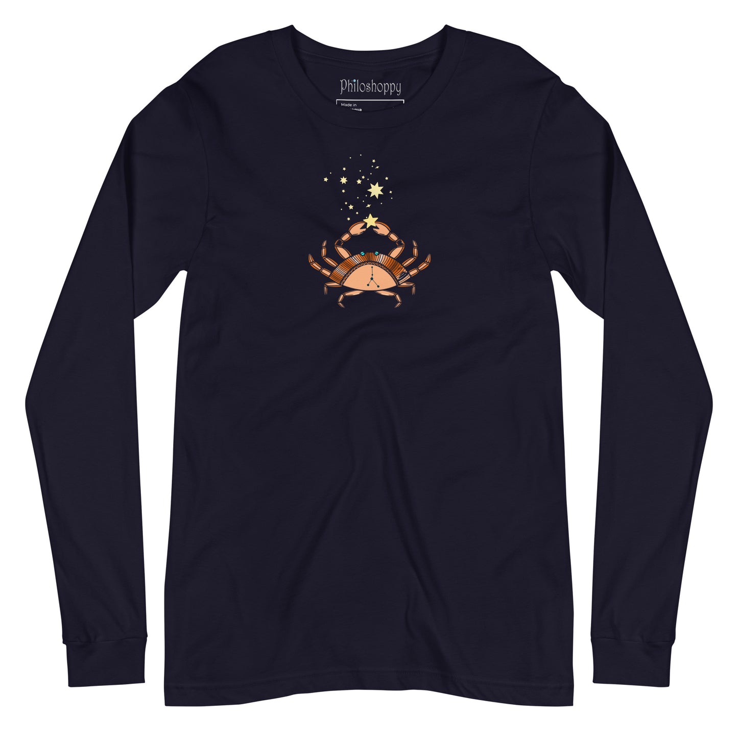 Cancer Constellation Unisex Long Sleeve Tee