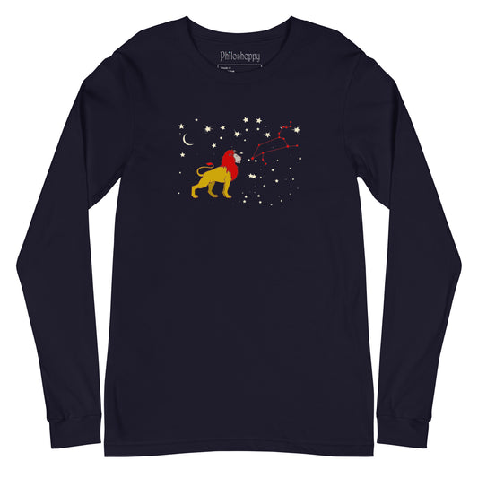 Leo Constellation Unisex Long Sleeve Tee