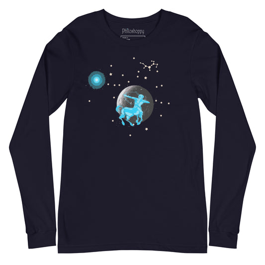 Sagittarius Constellation Unisex Long Sleeve Tee