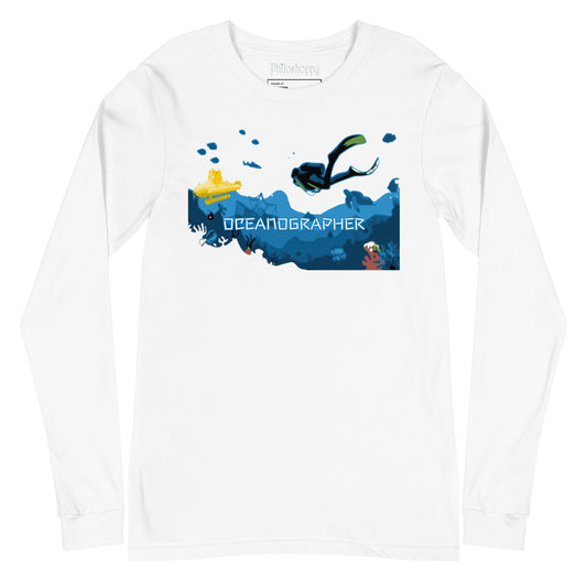 Oceanographer Unisex Long Sleeve Tee