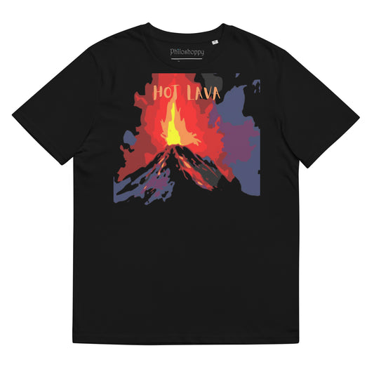 Volcano Unisex organic cotton t-shirt