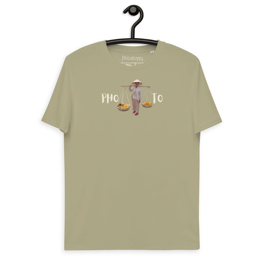 Vietnamese Unisex organic cotton t-shirt