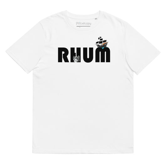 Rum Unisex organic cotton t-shirt