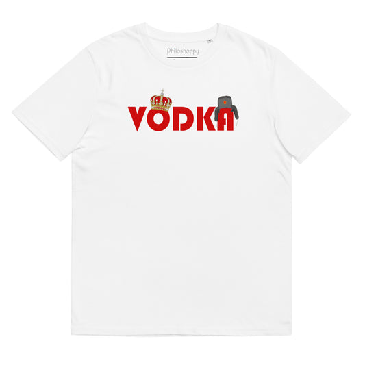 Vodka Unisex organic cotton t-shirt