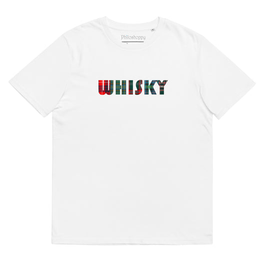 Whiskey Unisex organic cotton t-shirt