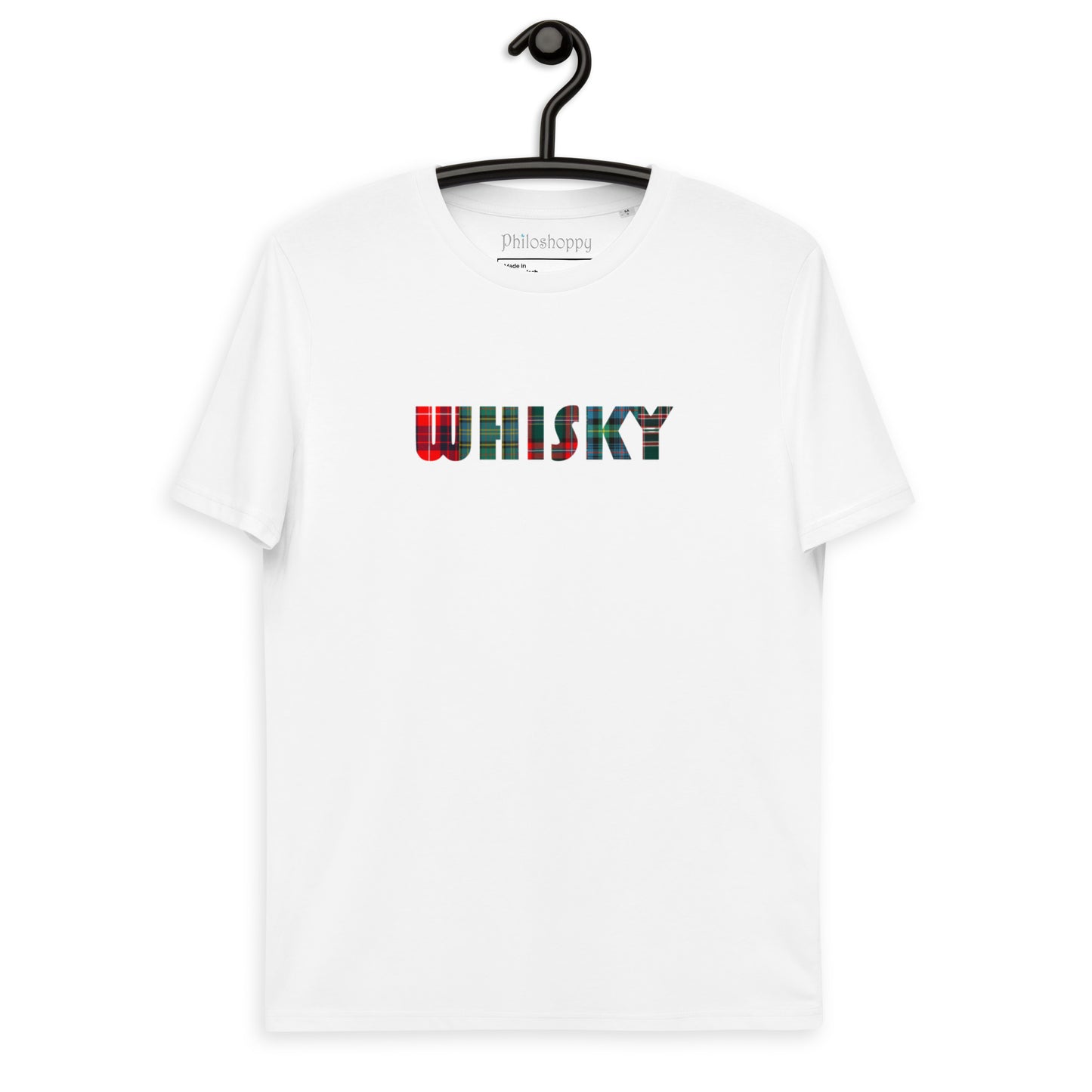 Whiskey Unisex organic cotton t-shirt