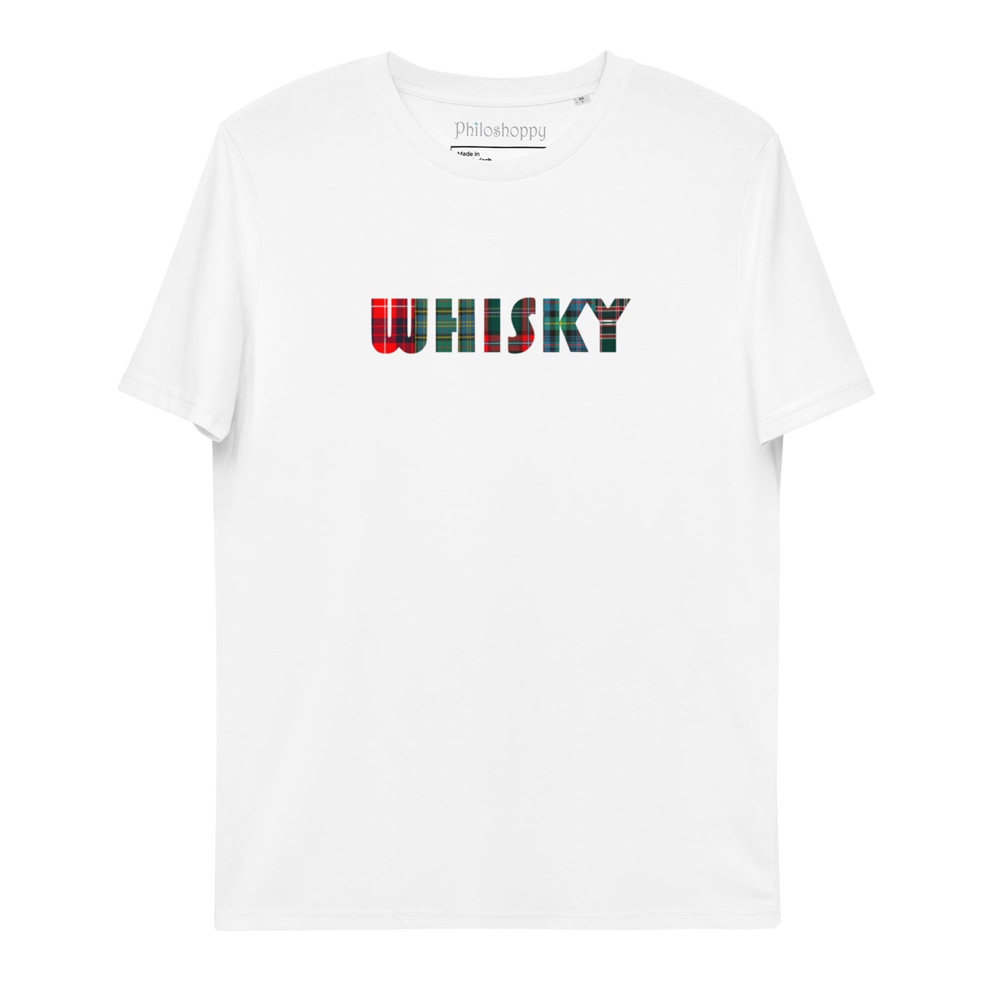 Whiskey Unisex organic cotton t-shirt