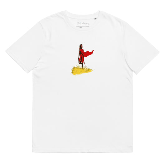 Maasai Warrior Unisex organic cotton t-shirt