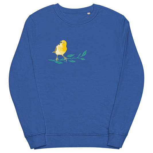 Canary Unisex organic sweatshirt