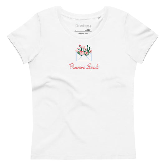 Floriography Women's fitted eco tee