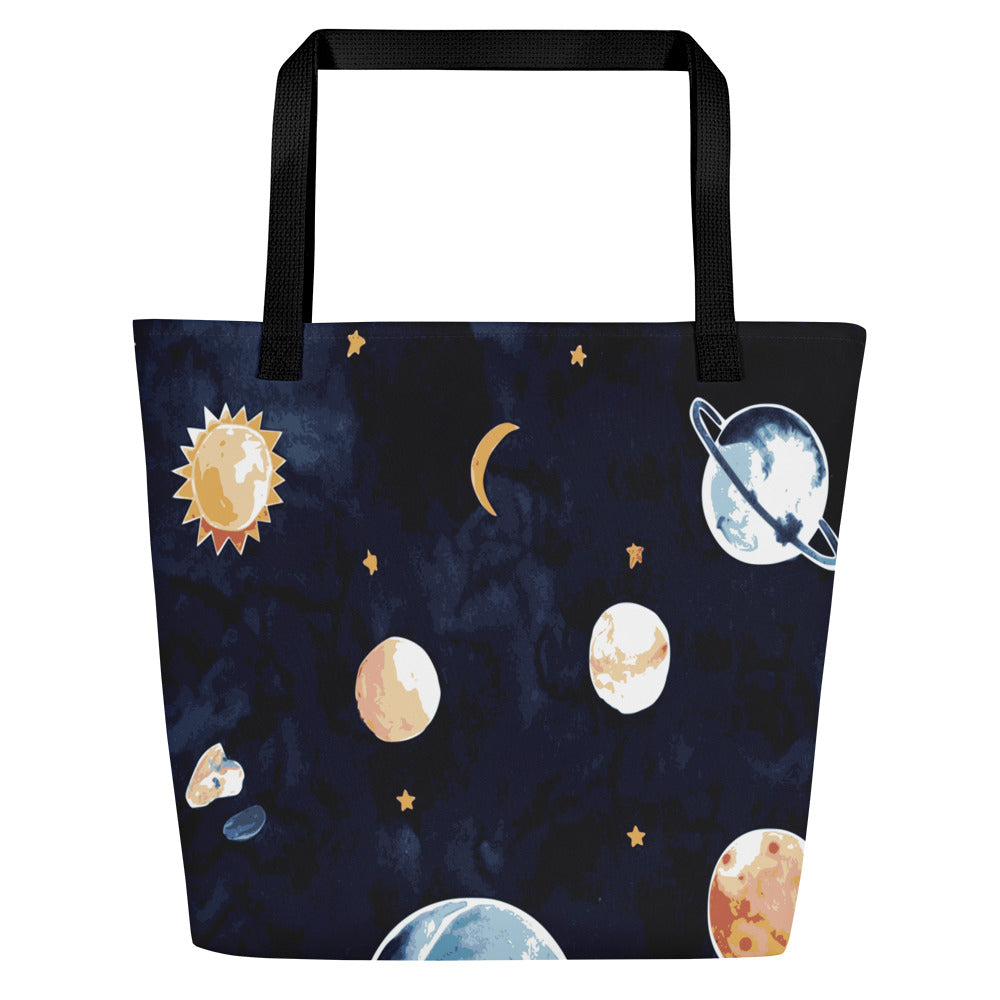 Solar System Large Tote Bag