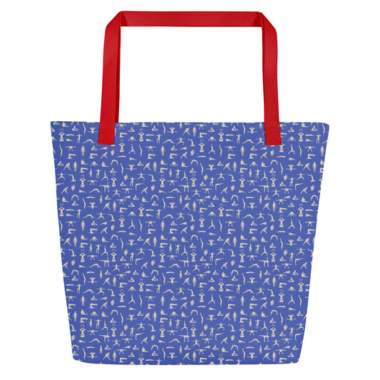 Yoga Large Tote Bag