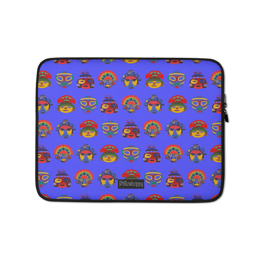 Incas Masks Laptop Sleeve