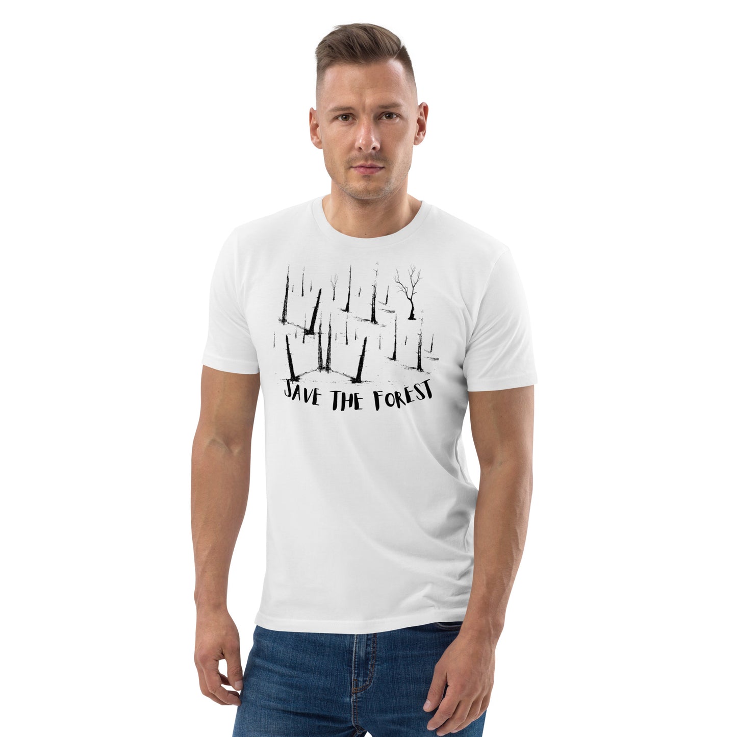 Forest Fires Unisex organic cotton t-shirt