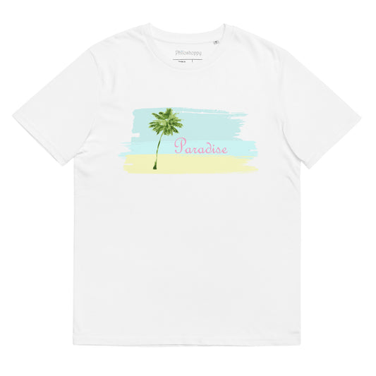 Beach Unisex organic cotton t-shirt