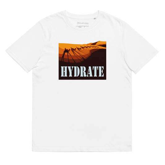 Hydrate Unisex organic cotton t-shirt