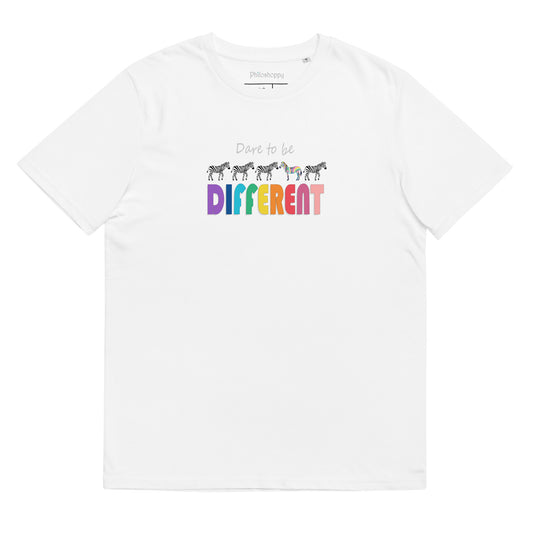 Be Different Unisex organic cotton t-shirt