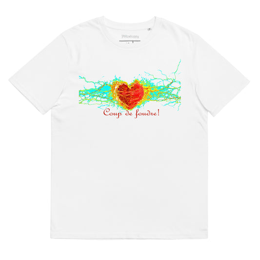 Coup de Foudre Unisex organic cotton t-shirt